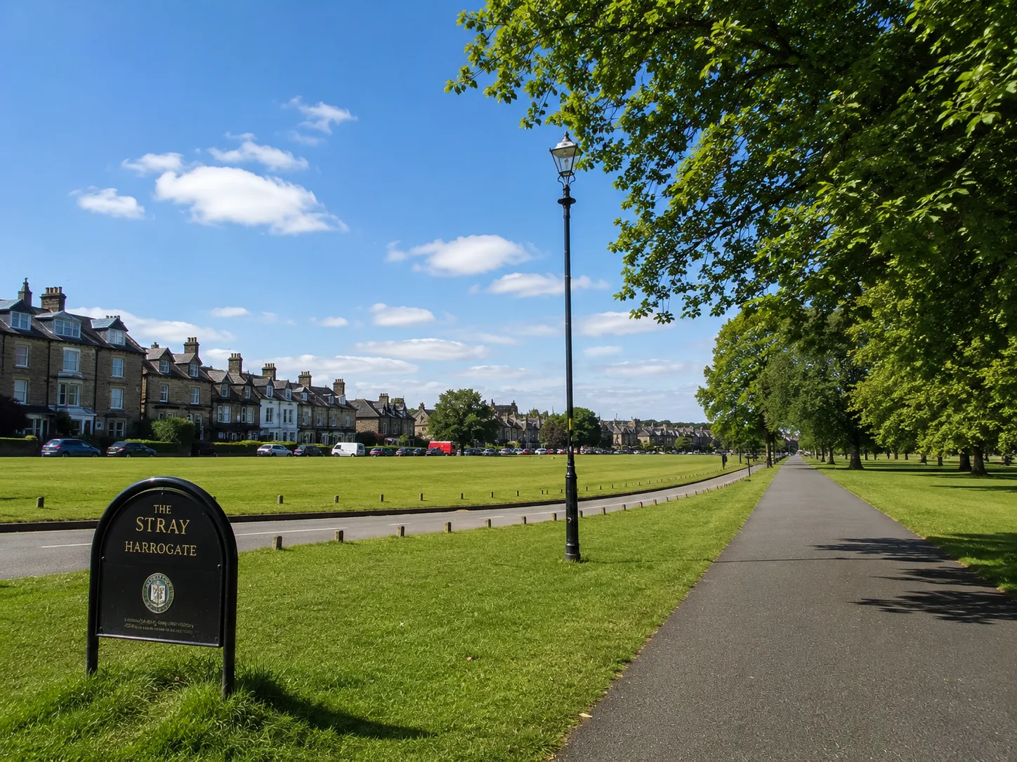 The Stray Open Green Area In Harrogate local area view.
